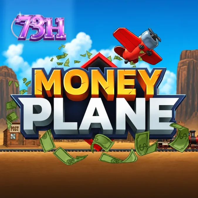 Interface do jogo Money Plane com elementos de voo e multiplicadores